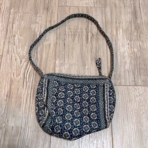 dark teal/blue vera bradley purse